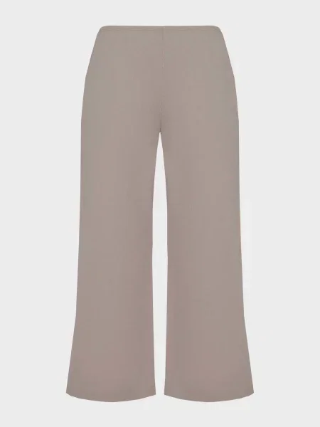 Повсякденні штани PRPY бавовна/віскоза бежевий