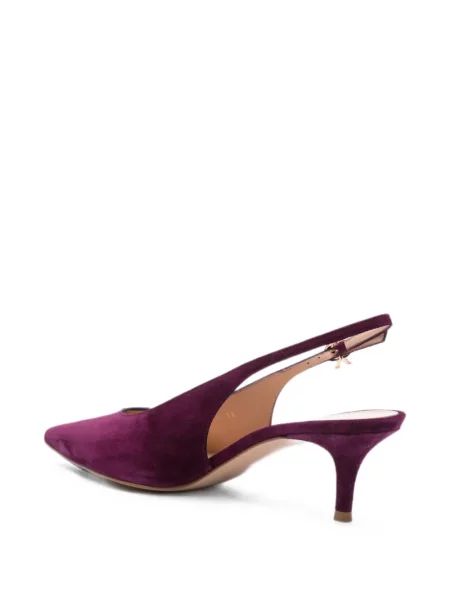 Pantofi cu toc Gianvito Rossi violet