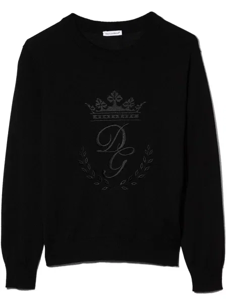 Sweter dziecięcy Dolce And Gabbana czarny