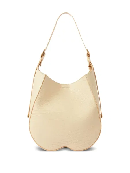 Kožená kožená taška Burberry