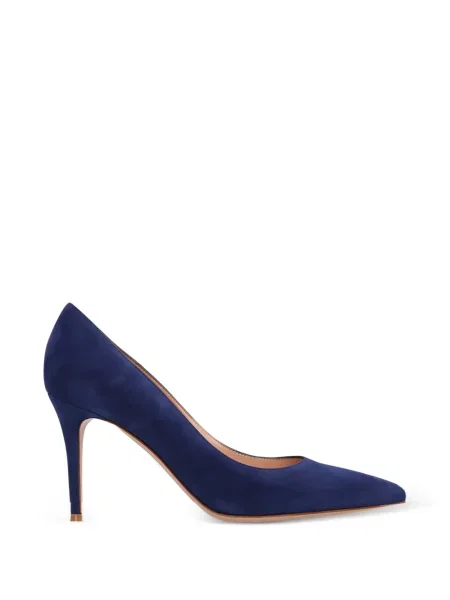 Pantofi cu toc Gianvito Rossi albastru