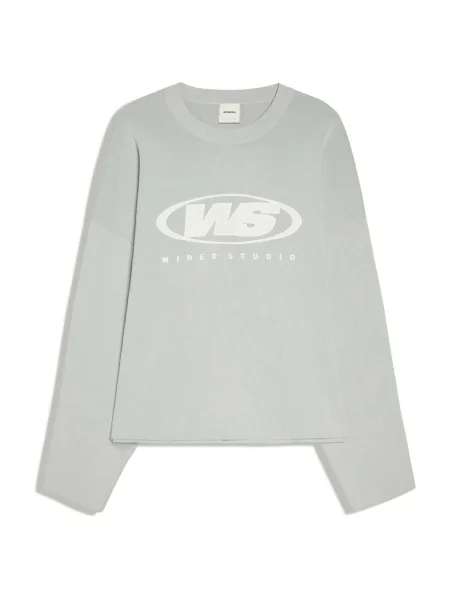 Bershka Pulover gri alb
