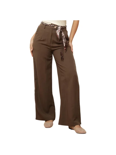 Pantaloni La Modeuse maro