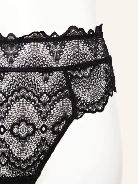 Calida Kalhotky Do Pasu Love Lace černá