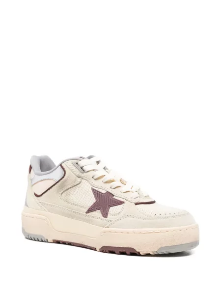Маратонки Golden Goose с апликация бяло