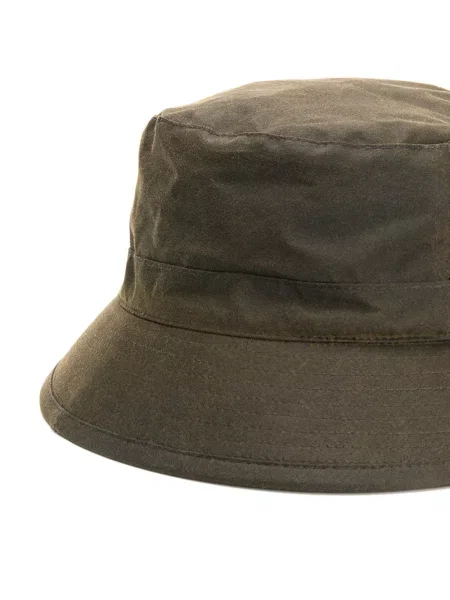 Vaškuotas kepurė Barbour ruda
