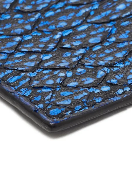 Portofel Roberto Cavalli din piele albastru
