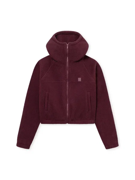 Johnny Urban Jachetă fleece Nova burgundy roșu