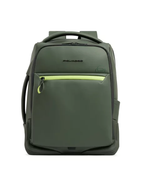 Torba na laptopa Piquadro zielona