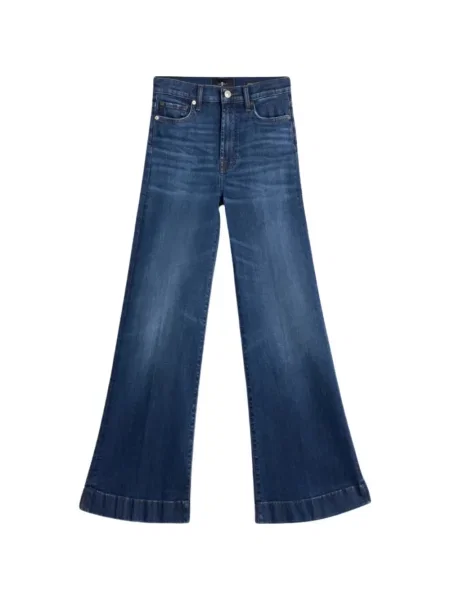 Дънки 7 For All Mankind дизайн с пет джоба синьо