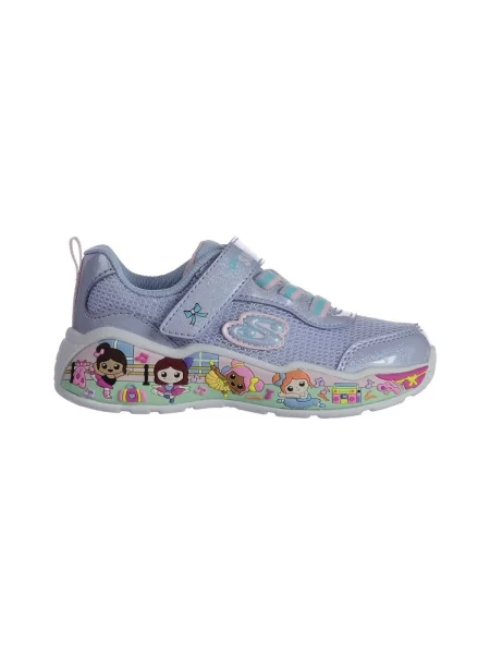 Gyerek félcipő Skechers kék