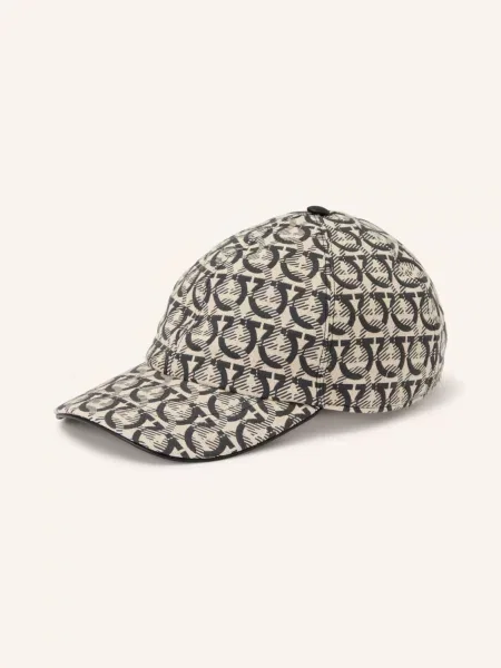 Ferragamo Čepice režná černá