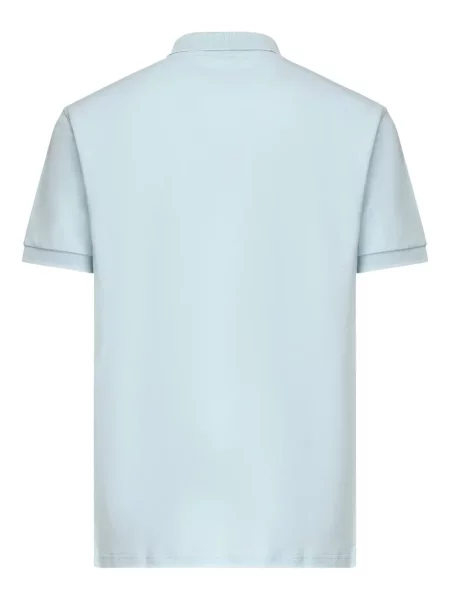 Polo Sun68 cu broderie albastru
