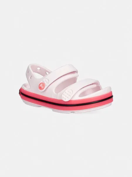 Crocs sandály CROCBAND CRUISER NEON BAND SANDAL T růžové
