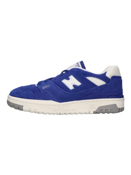Sneakersy New Balance 550 skórzane niebieskie