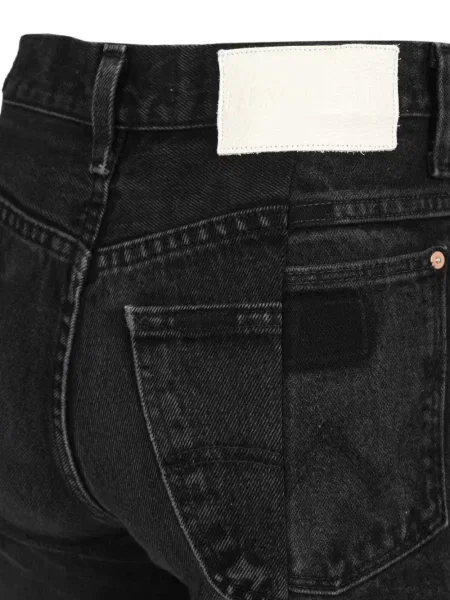 Jeansy E.l.v. Denim asymetryczne szare