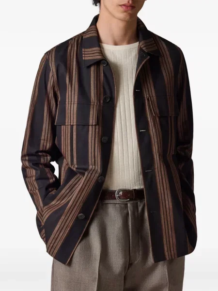 Cămașă Paul Smith cu dungi negru