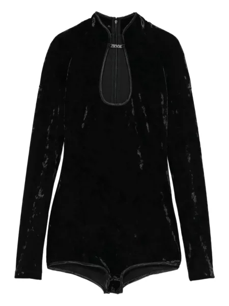 Hosszú body Versace Jeans Couture fekete