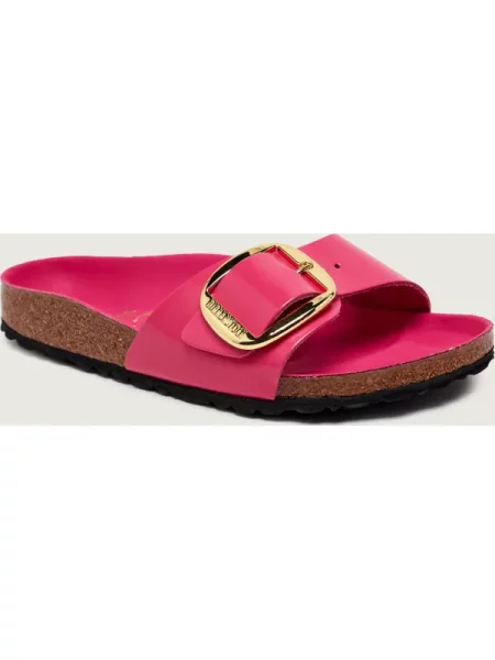 Birkenstock De piele șlapi Madrid Big Buckle | narrow fit