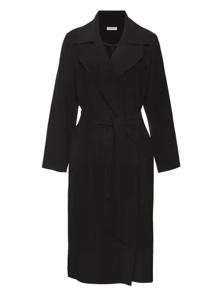 LASCANA Palton de primăvară-toamnă negru