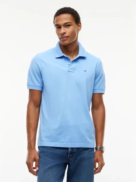 Tommy Jeans Tričko ESS svetlomodrá