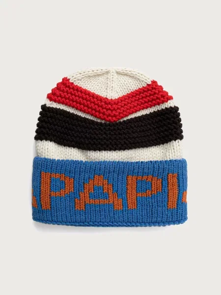 Napapijri σκούφος ανδρικός με μαλλί Aldar Beanie μπεζ