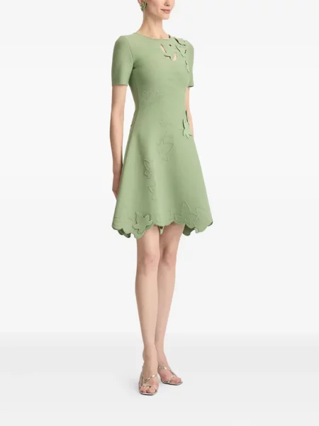 Rochie Oscar De La Renta de costum verde