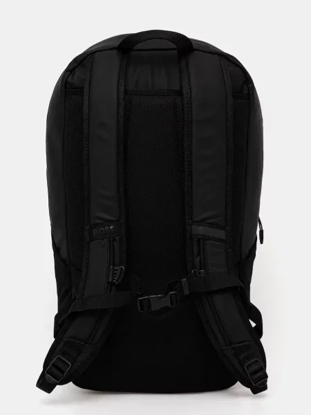 Рюкзак BOSS великий однотонний чорний