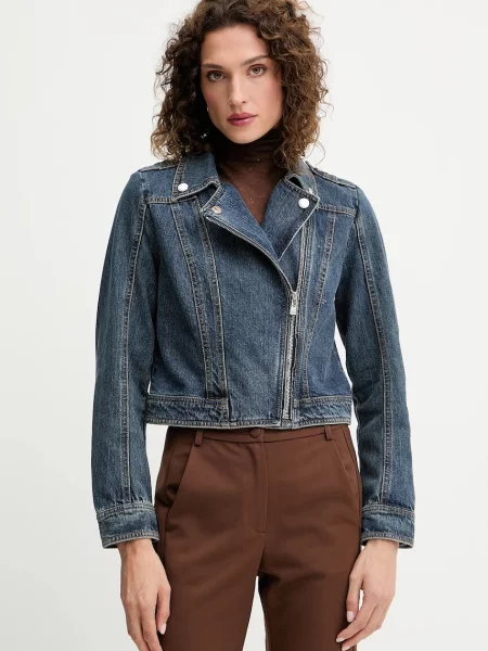 Morgan geacă jeans de tranziție GPERF albastru