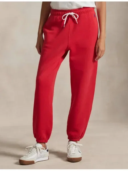 Polo Ralph Lauren Pantaloni trening Tapered Fit roșu