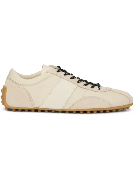 Sneakersy Tod's skórzane beżowe