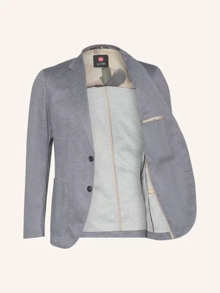 Cg Club Of Gents Oblekové Sako Cg Carter Slim Fit Z Žerzeje 61 hellblau