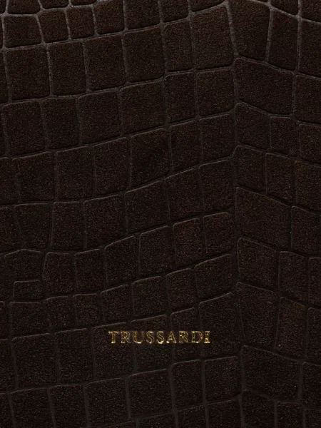 Кожаная сумка шоппер Trussardi