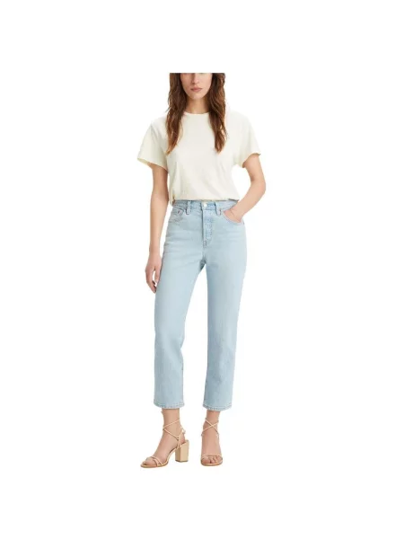 Levi's® Boyfriend Džíny 26 light indigo worn in modré