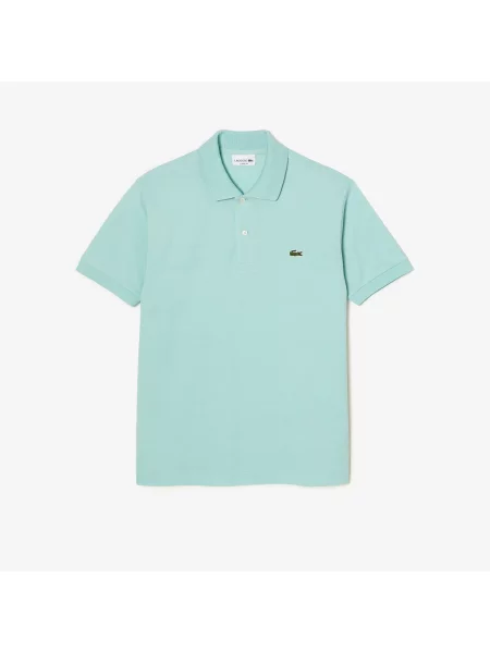 Поло Lacoste зеленое