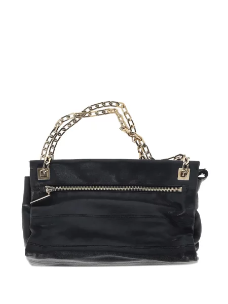 Colier Victoria Beckham din piele negru