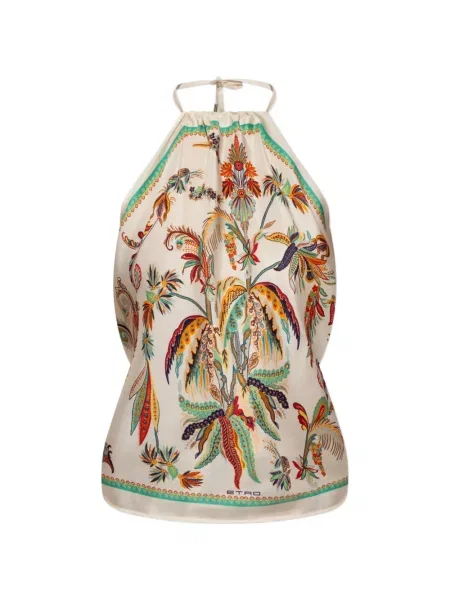 Bluză Etro cu model floral cu imagine