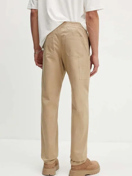 A.P.C. nadrág Pantalon Chuck egyenes bézs