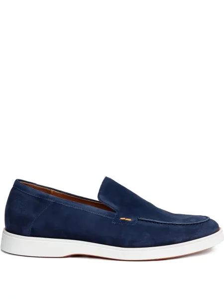 Pantofi loafer Lloyd din piele de căprioară slip-on albastru