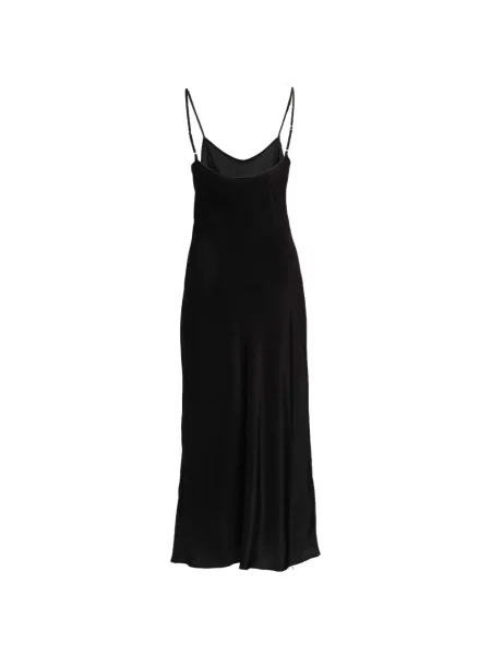 Rochie midi Victoria Beckham de costum negru