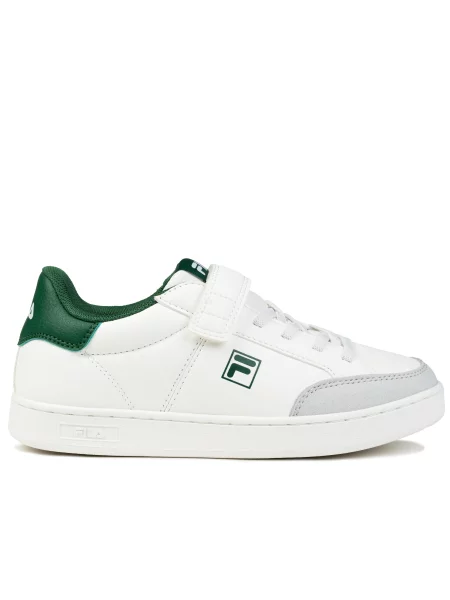 Buty sportowe Fila COURTBAY VELCRO KIDS białe