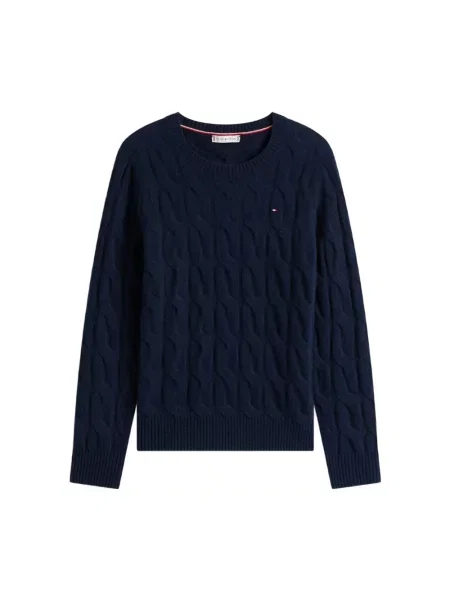 Tommy Hilfiger Sweter granatowy