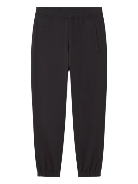 Pantaloni Lanvin cu aplicații alergare negru