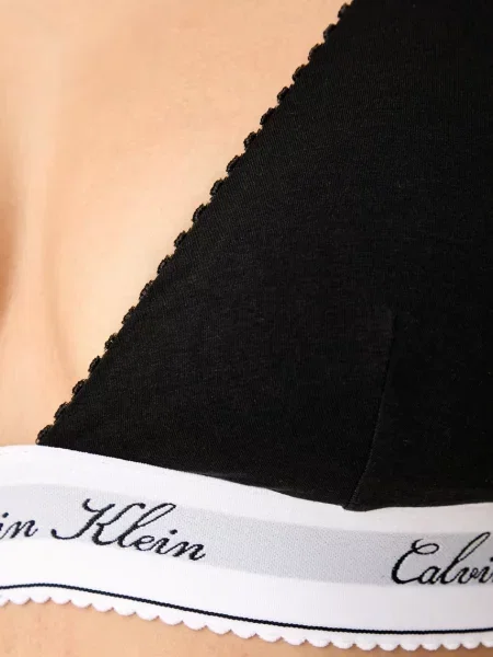 Calvin Klein Underwear триъгълен сутиен с черно
