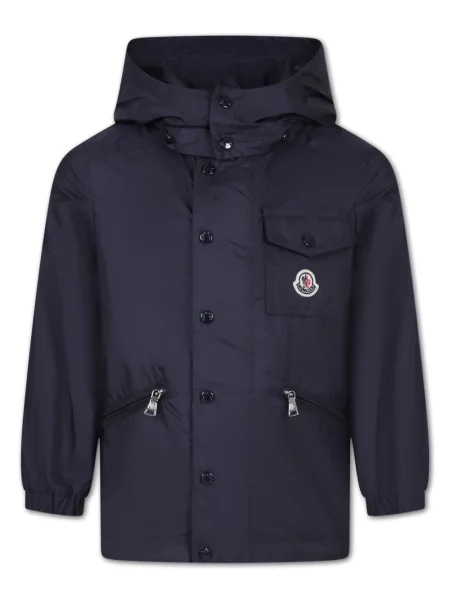 Płaszcz przeciwdeszczowy dziecięcy Moncler Enfant niebieski