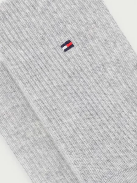 Tommy Hilfiger ponožky dámske s prímesou vlny sivá
