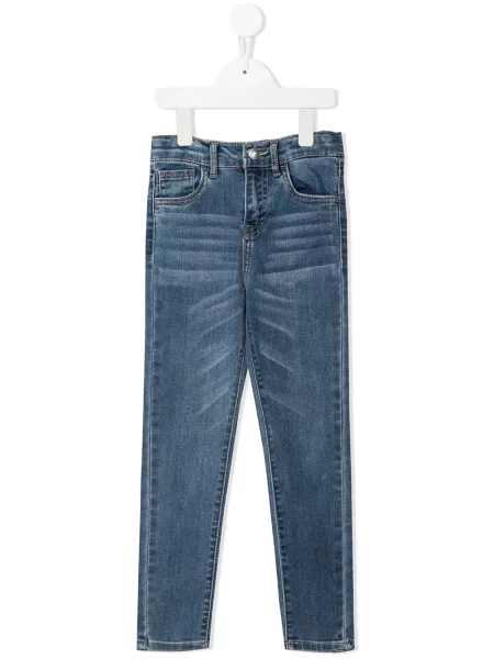 Jeansy straight leg dziecięce Levi's niebieskie