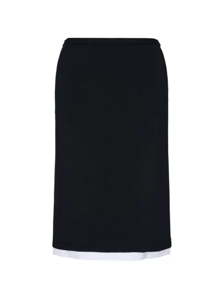 Fustă N°21 tricotate negru