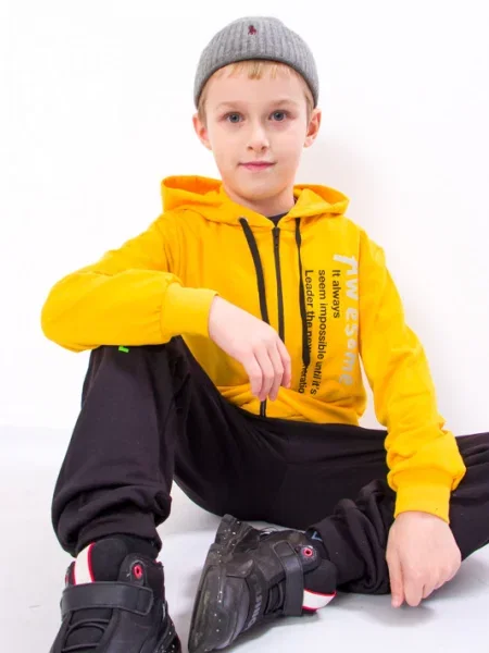 Дитячий Спортивний костюм Носи своє жовтий