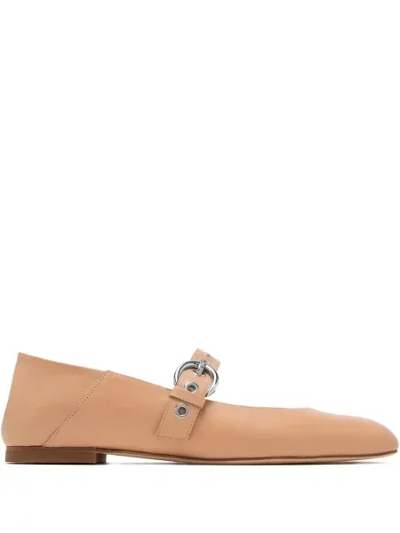 Balerini Stuart Weitzman cu cataramă cu bretele